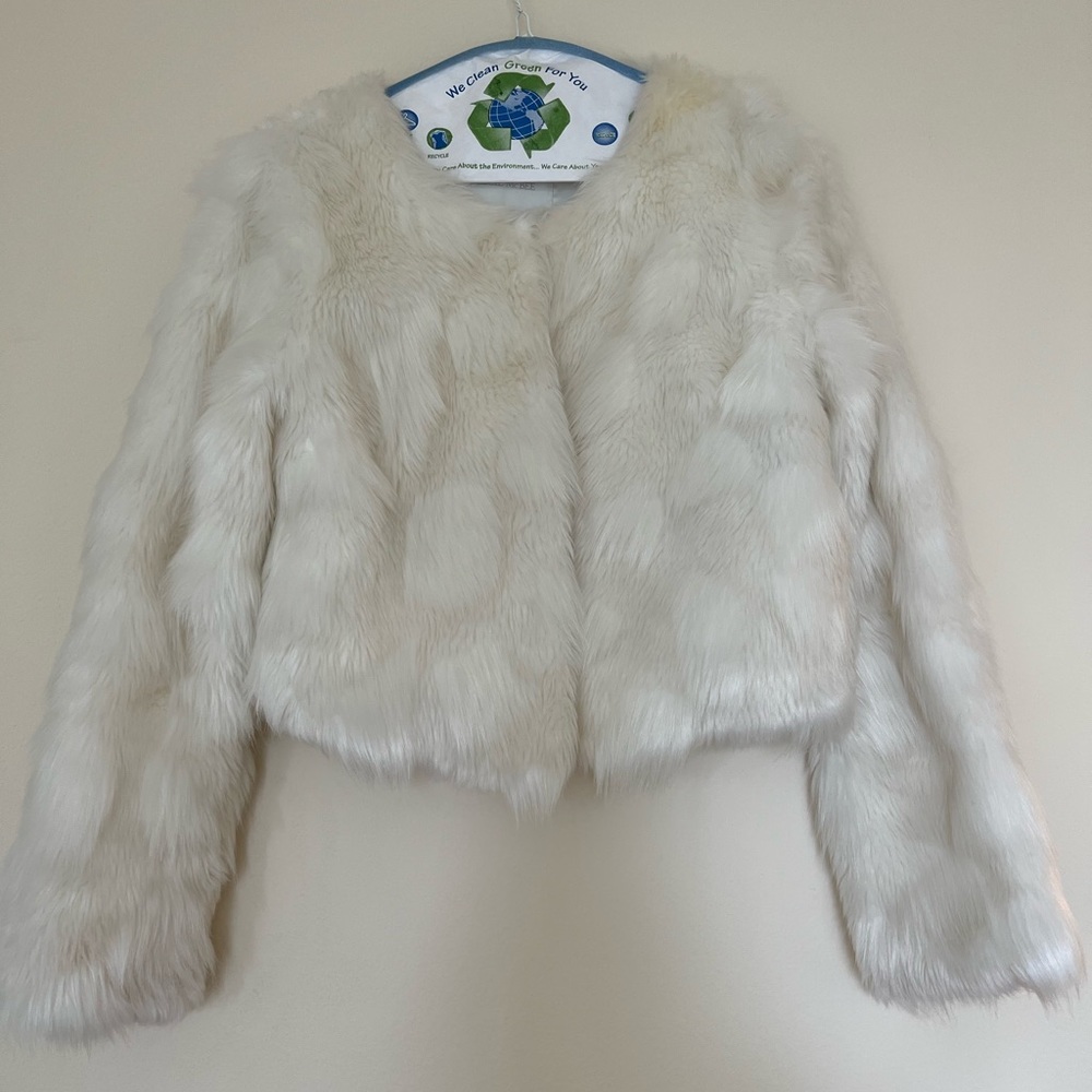 Cecil McBee faux fur coat - Small
